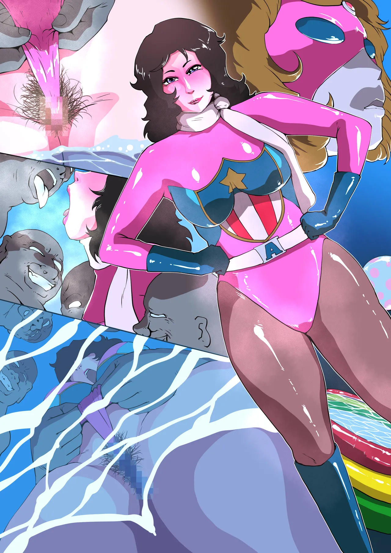 戯れるミスアメリカ - page3