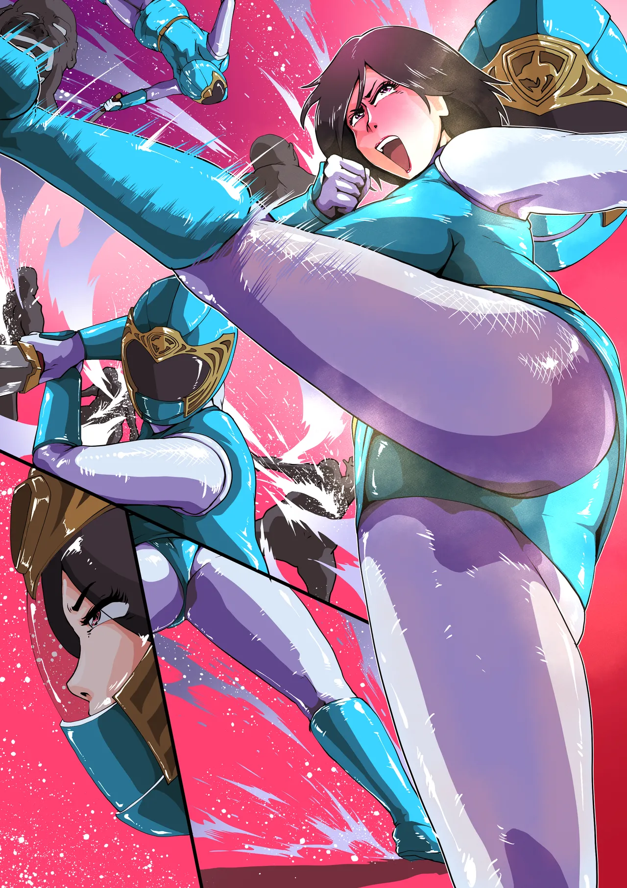 舞い踊るハリケンブルー - page3