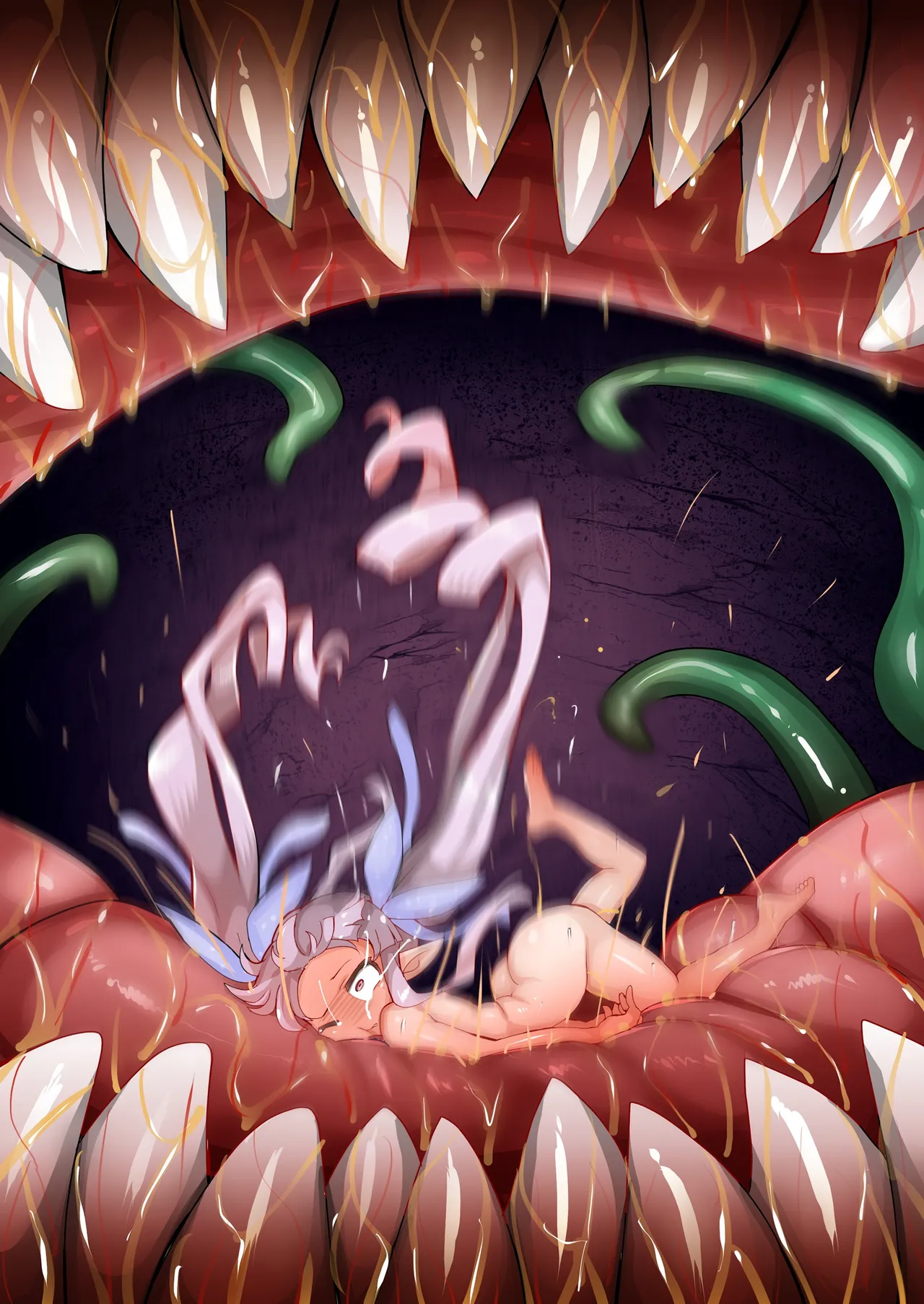 人喰い植物に捕食されるリトルリリカル - page20