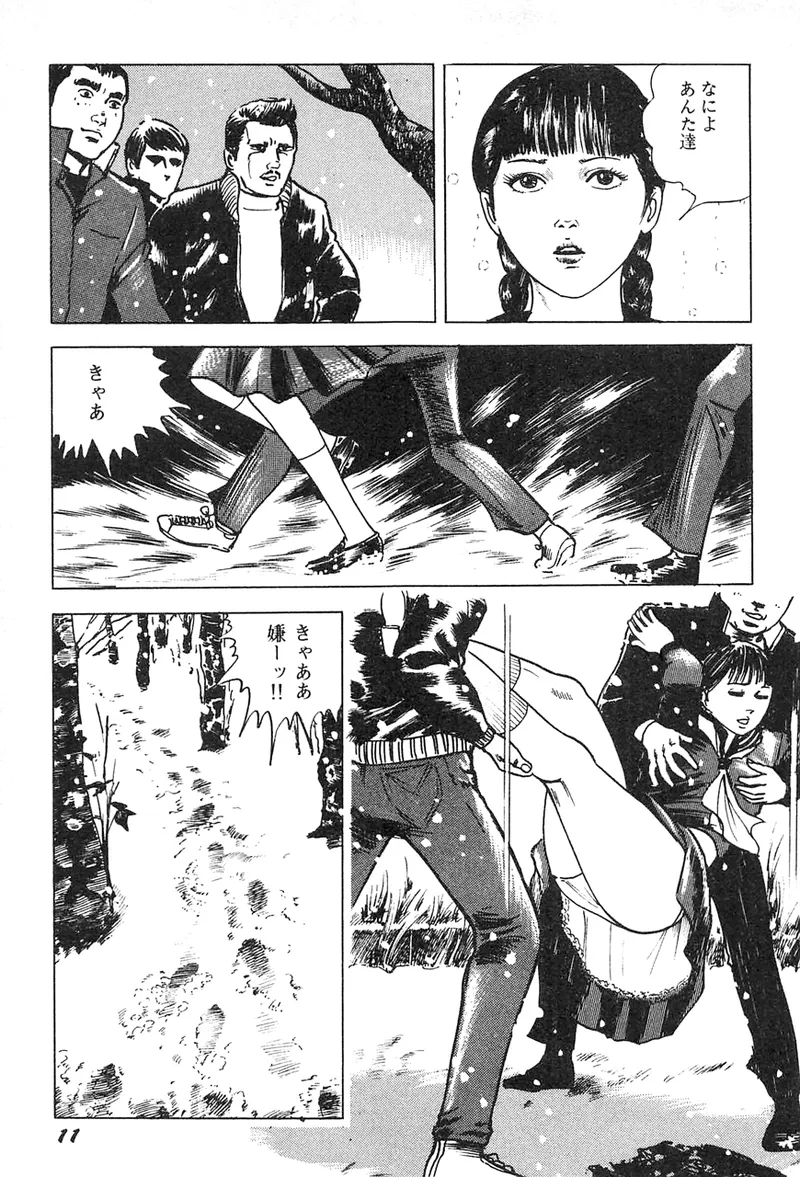 中島の怒H劇画です Season3 雪の紅化粧 - page12