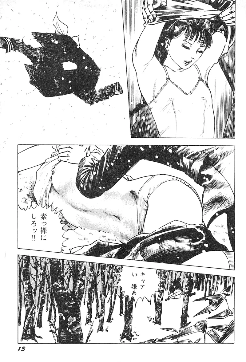 中島の怒H劇画です Season3 雪の紅化粧 - page14