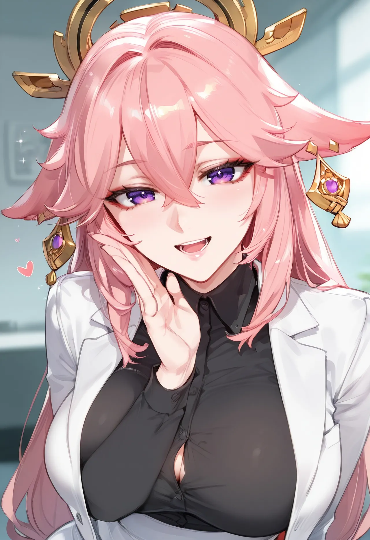 ChocoPizza -yae miko 422p [AI Generated]