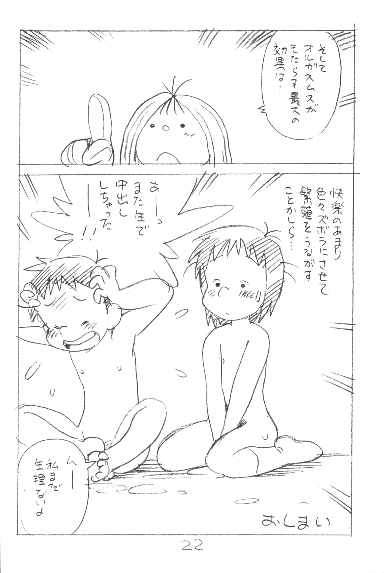 えんぴつ描きエロまんが 2015冬の号 - page21