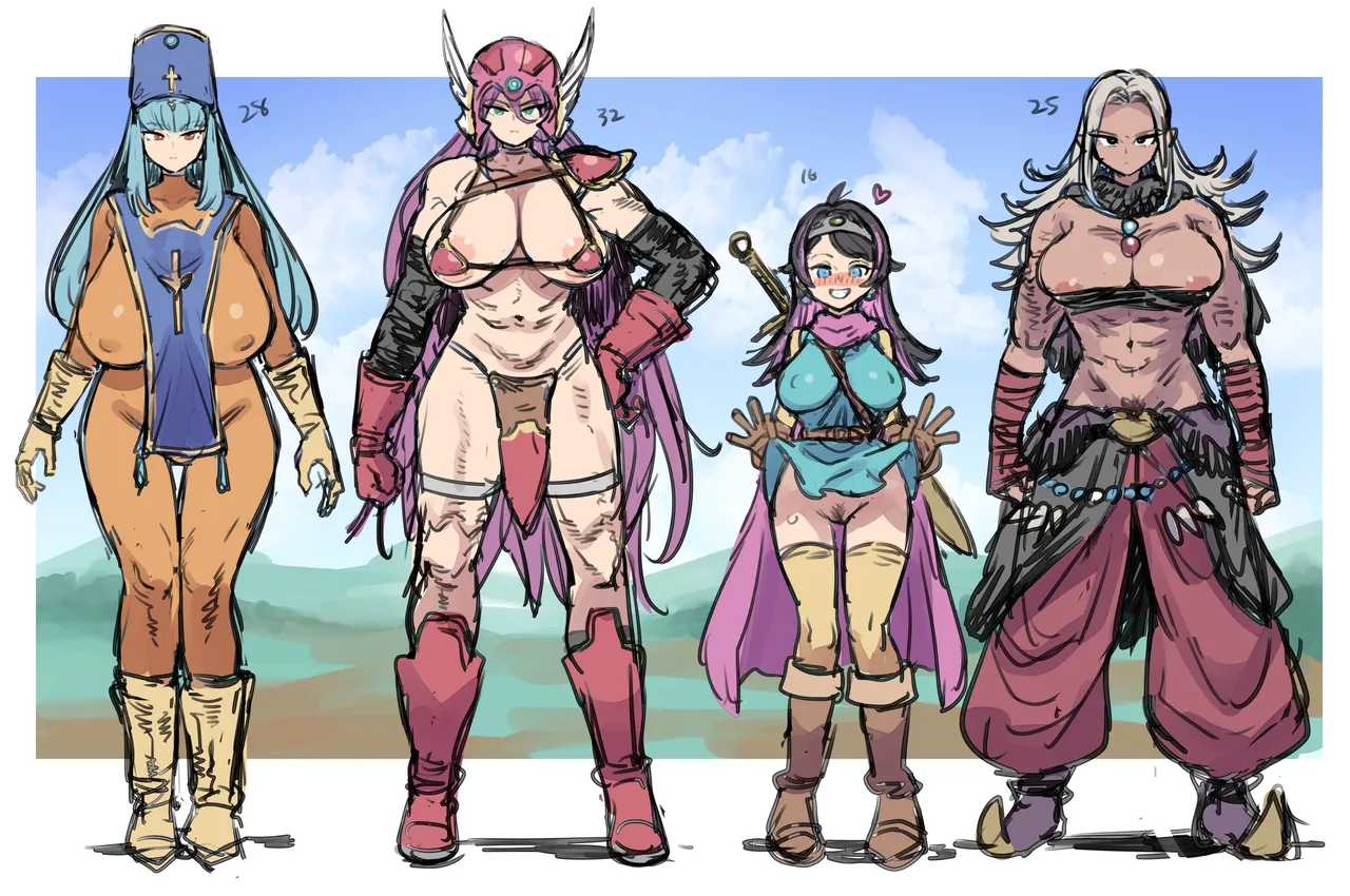 カラダ払いで冒険する勇者ご一行♥（ドラクエ３） - page10