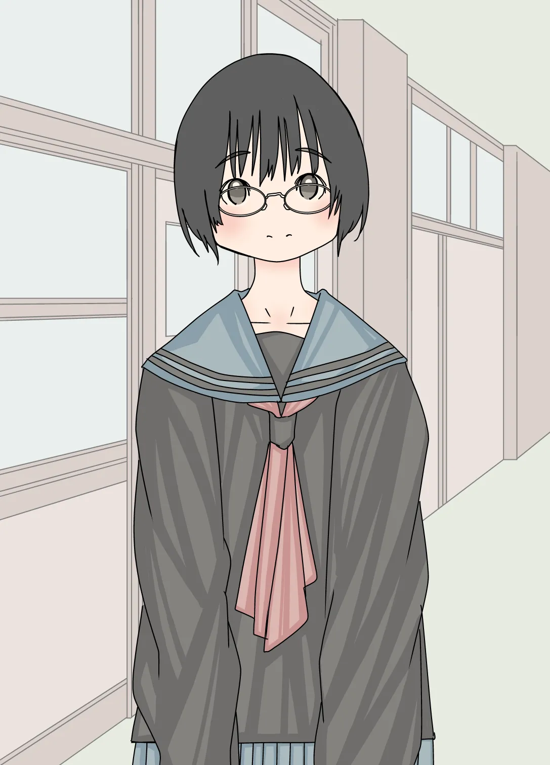 クラス委員長を勉強のため全裸にして浣腸した話 - page2