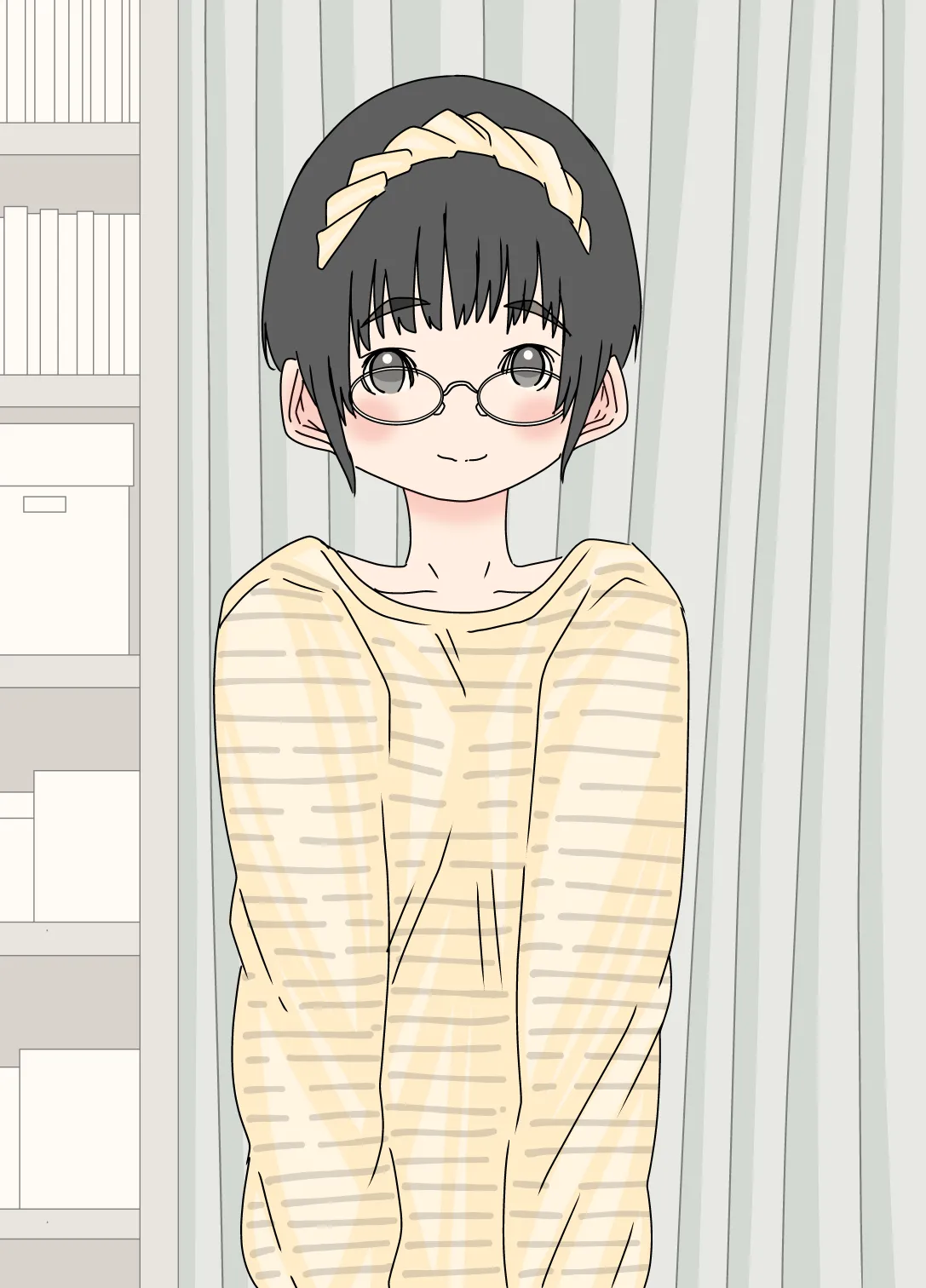 彼女にお願いして全裸になってもらって浣腸して我慢させた - page2