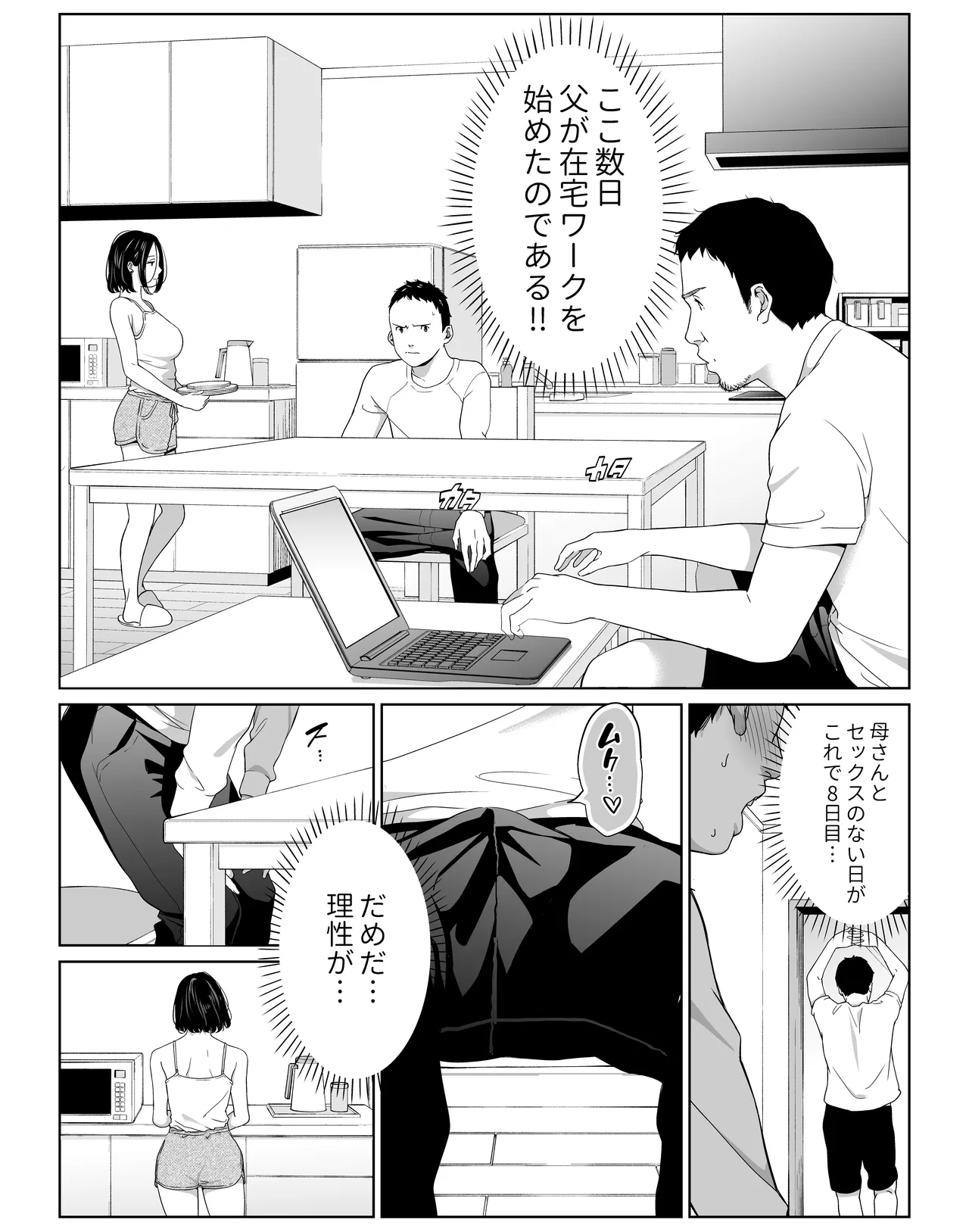 僕の大好きな母さんと思う存分セックスできる日 2 - page3
