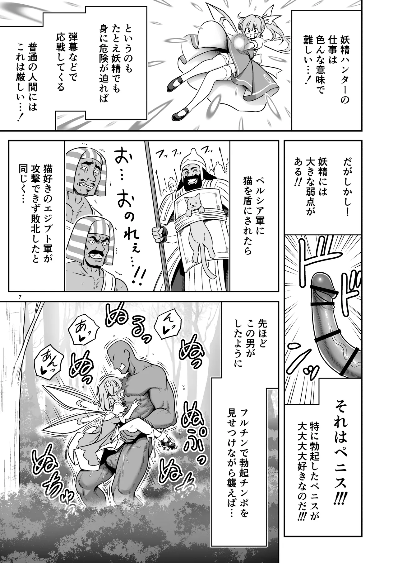 SEX最強妖精と妖精ハンターおじさん - page7