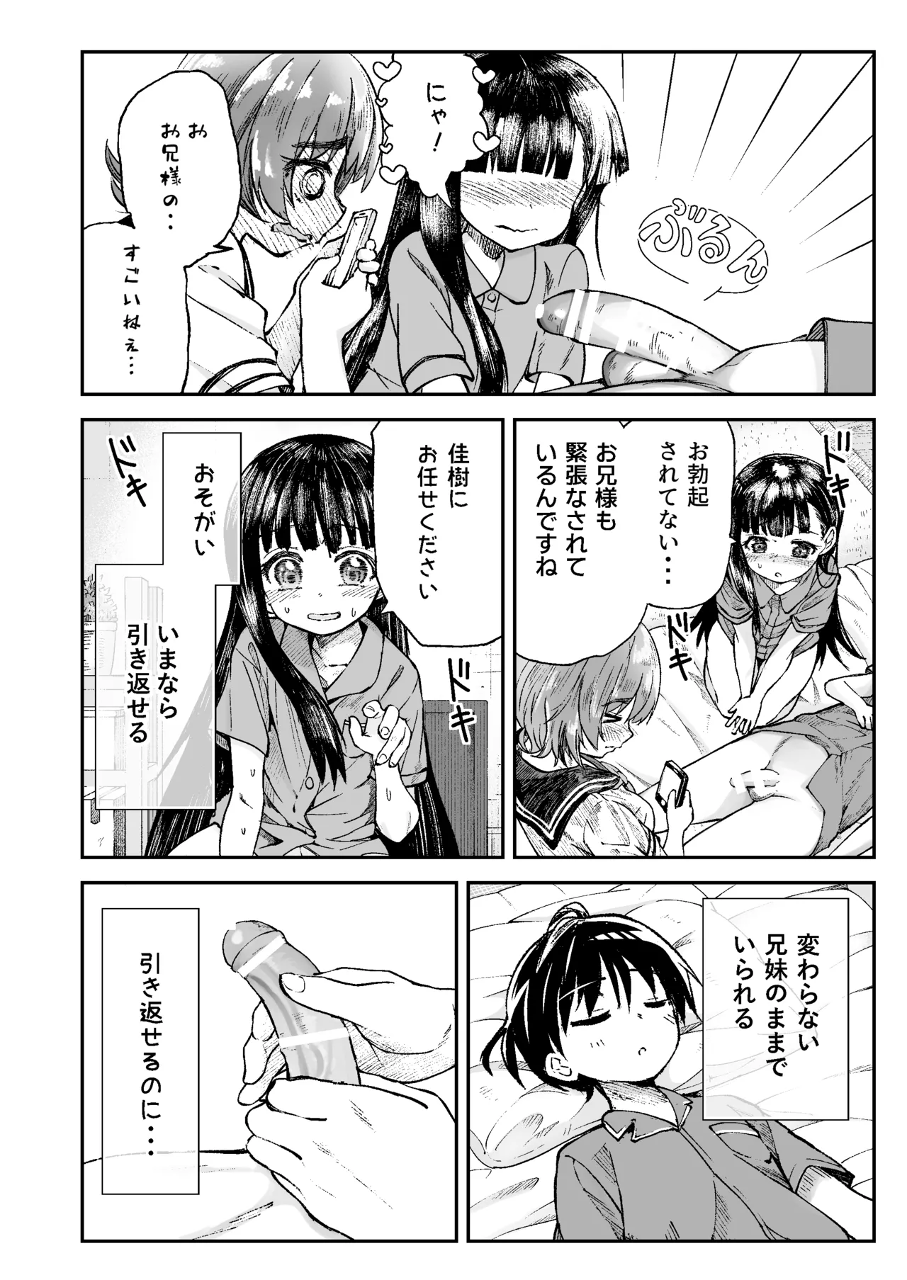 お兄様の初めてを佳樹がこっそりいただきます。ゴンちゃんと。 - page23