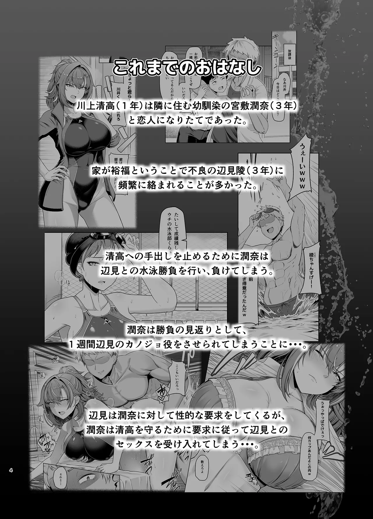 レンタル水泳部カノジョ2 - page3