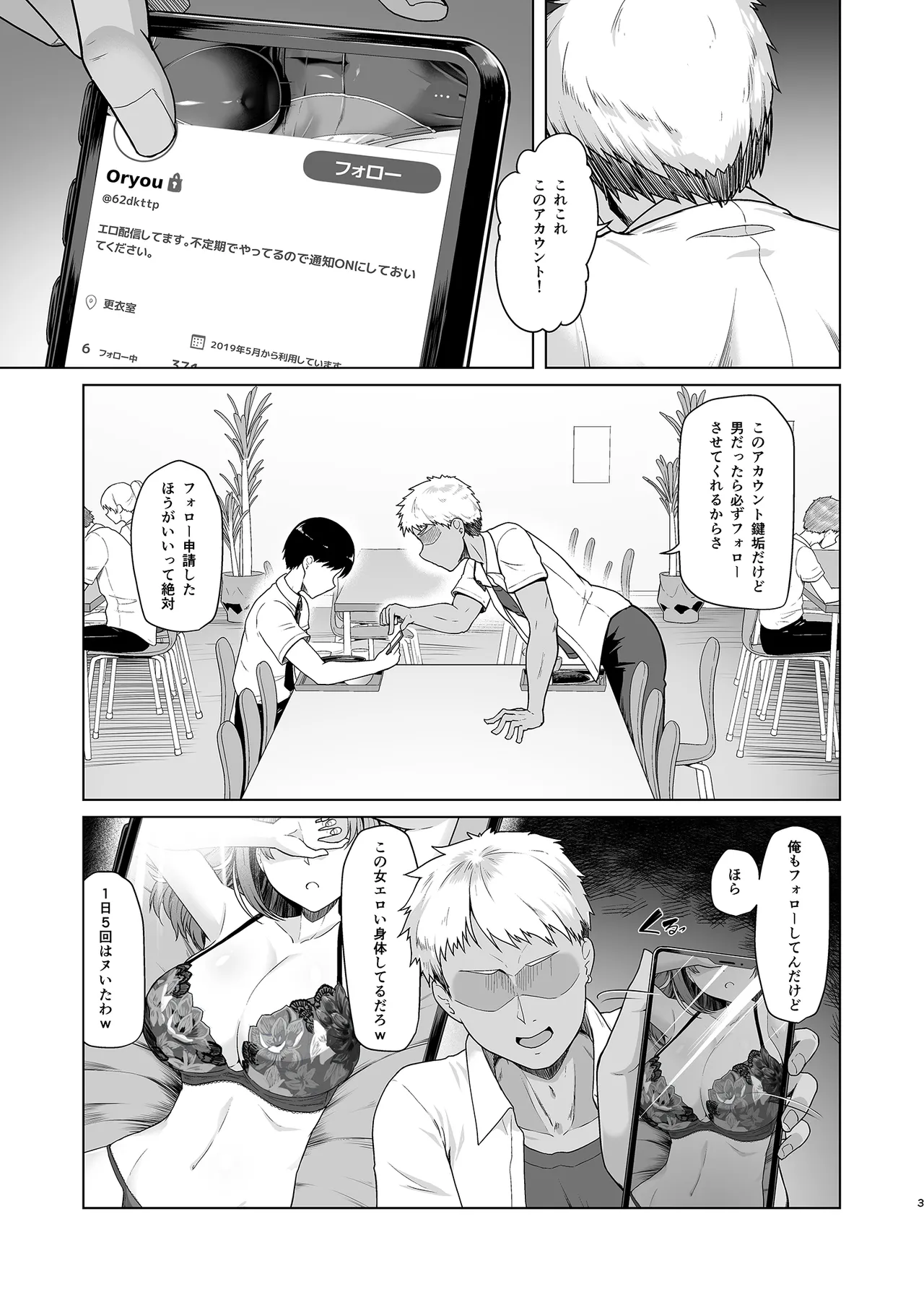 レンタル水泳部カノジョ2 - page4