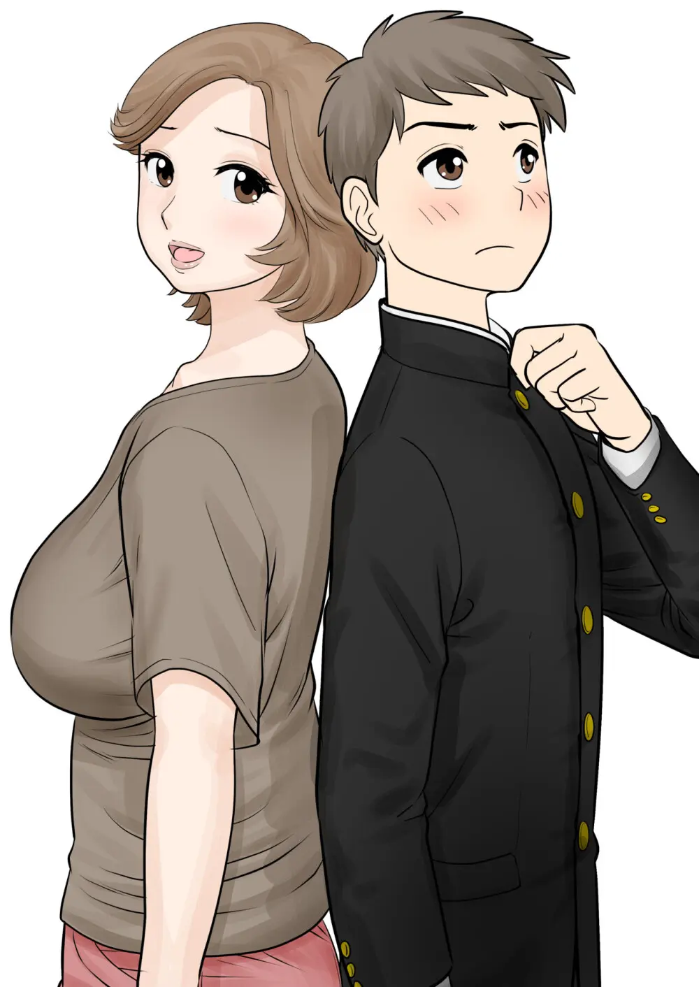 母子ふたり暮らし 第二章『思春』 - page2