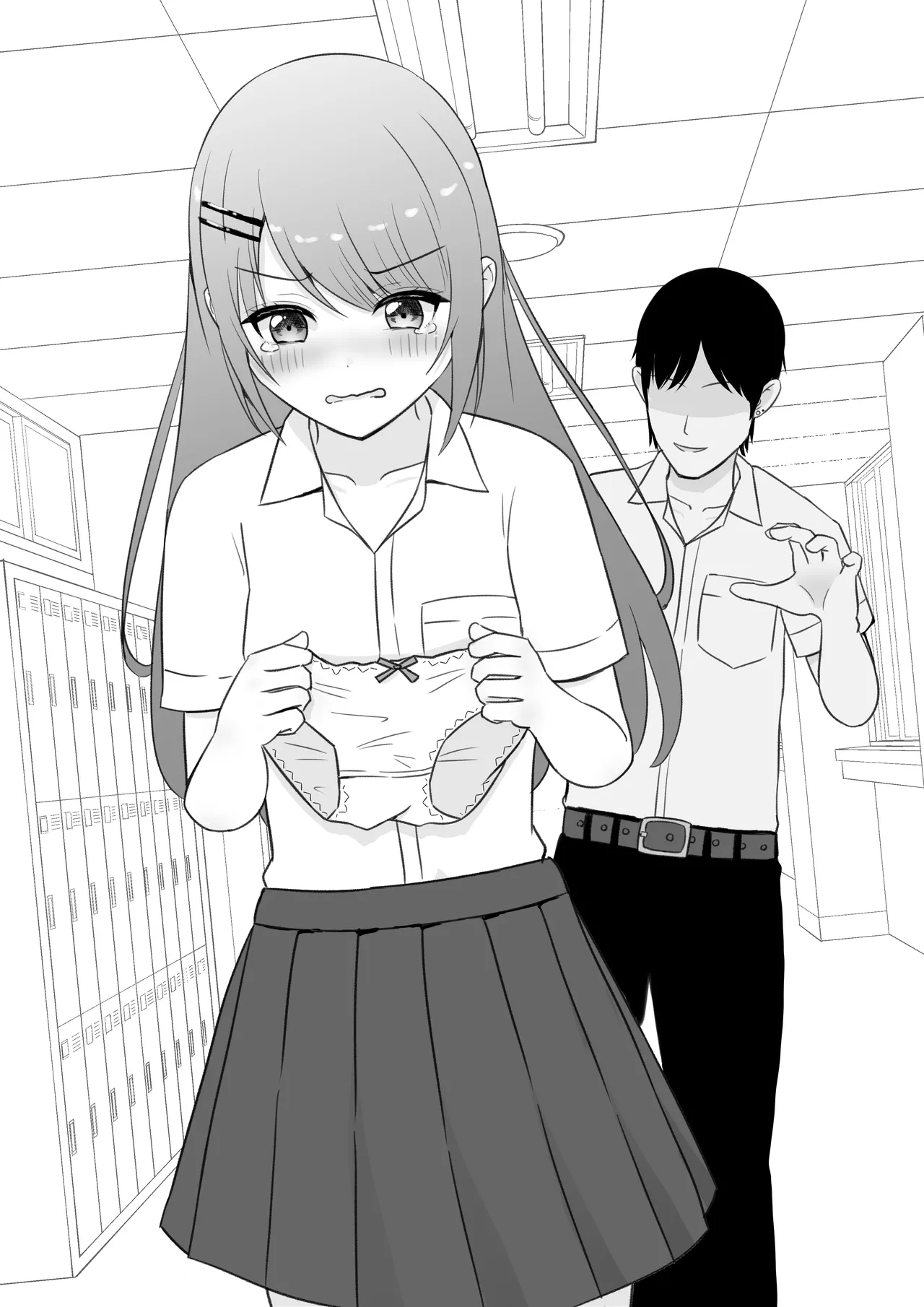 パンツを撮られただけなのに…→ノーパン姿が拡散される - page8