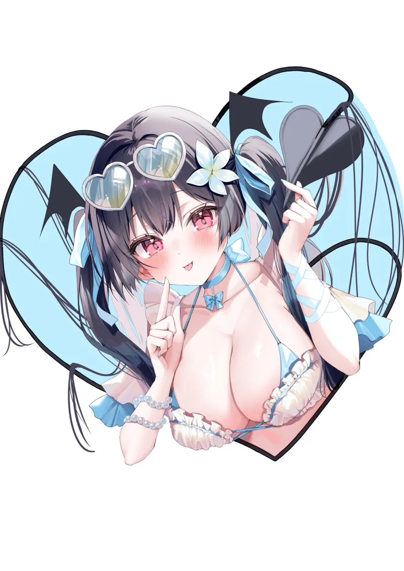 小悪魔ちゃんのこうげき！9汗だくお部屋水着えっち編 - page36