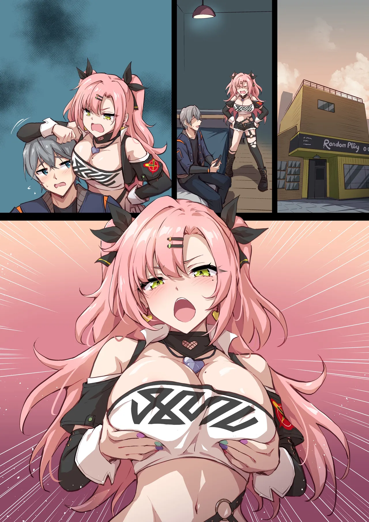 ゼンゼロ合同誌用の漫画チラ見せ - page5