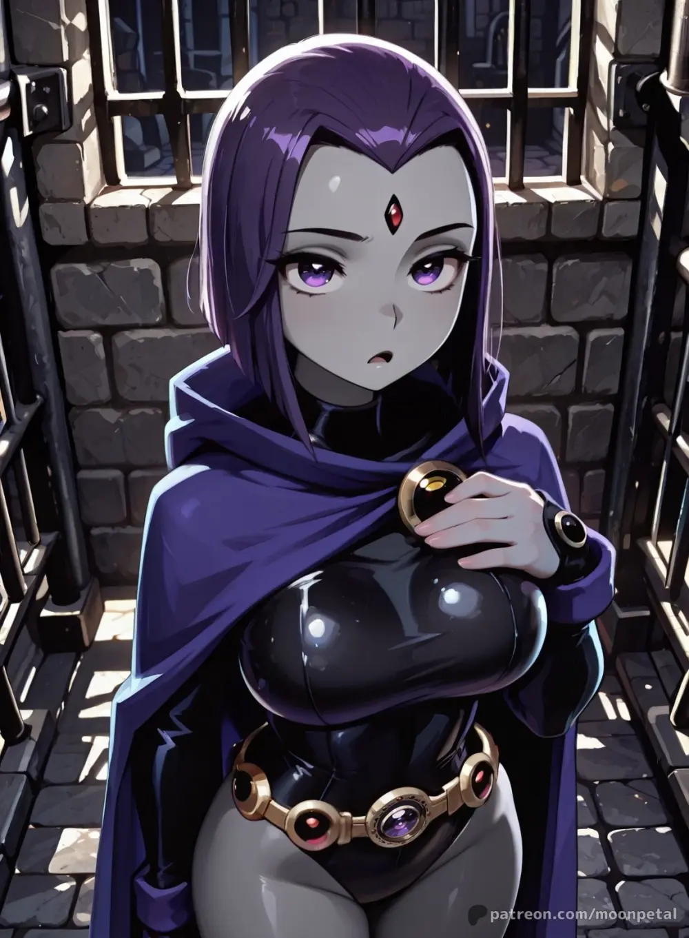 Wanna make a bet? ch. 8 - Raven [Textless] [Uncensored] [Patreon] [AI Generated] - page3