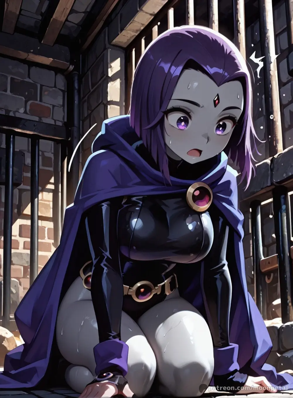 Wanna make a bet? ch. 8 - Raven [Textless] [Uncensored] [Patreon] [AI Generated] - page5