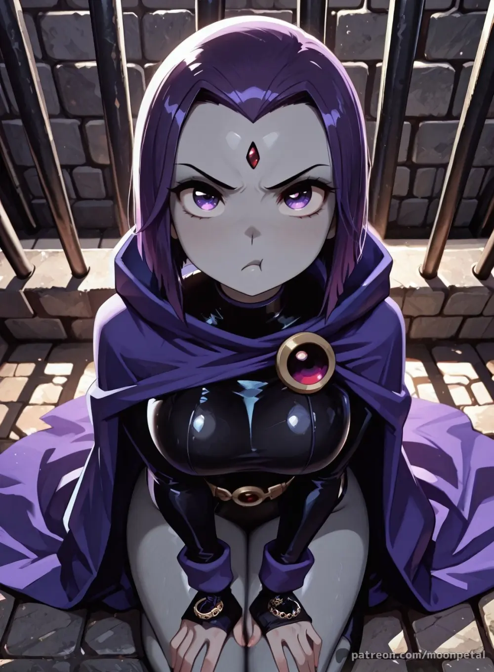 Wanna make a bet? ch. 8 - Raven [Textless] [Uncensored] [Patreon] [AI Generated] - page6