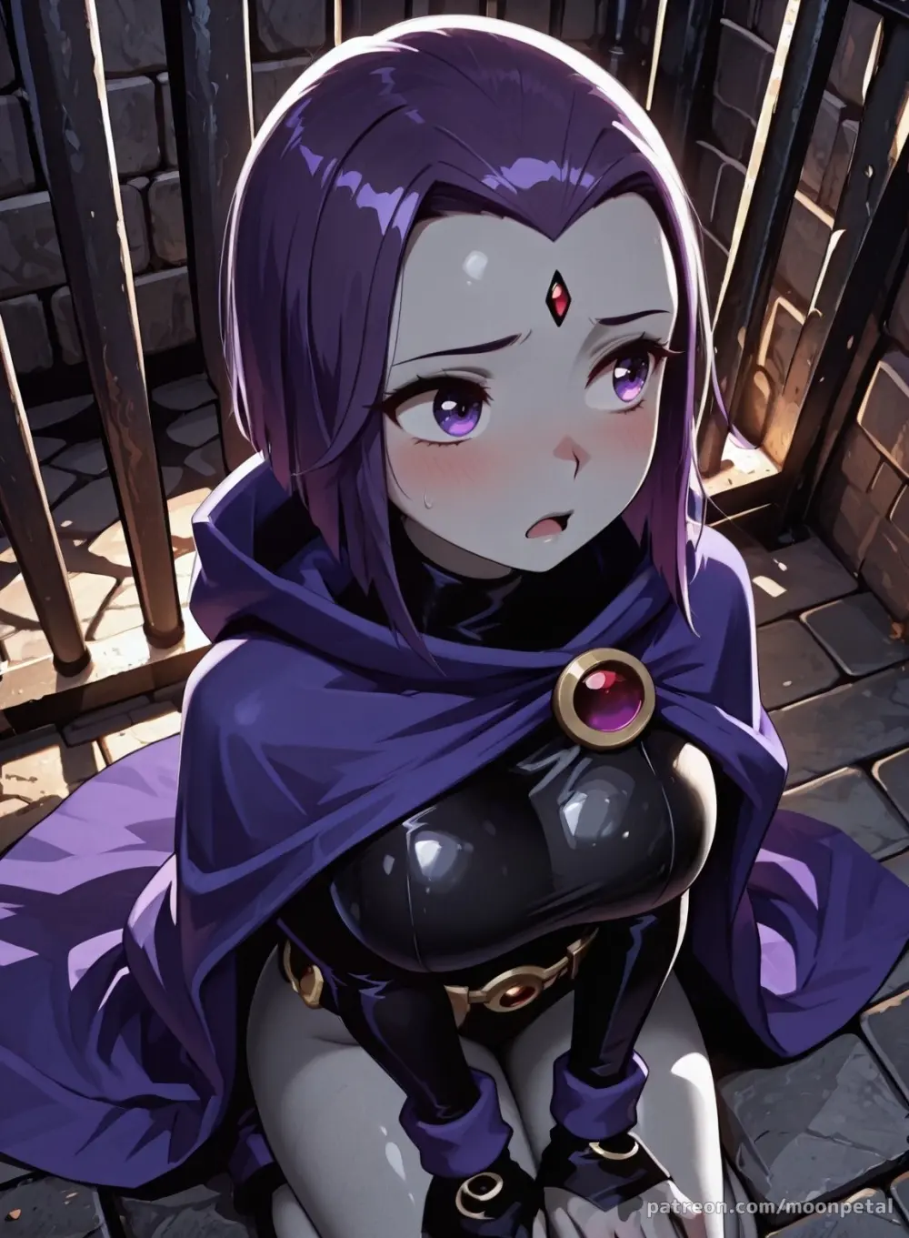 Wanna make a bet? ch. 8 - Raven [Textless] [Uncensored] [Patreon] [AI Generated] - page7