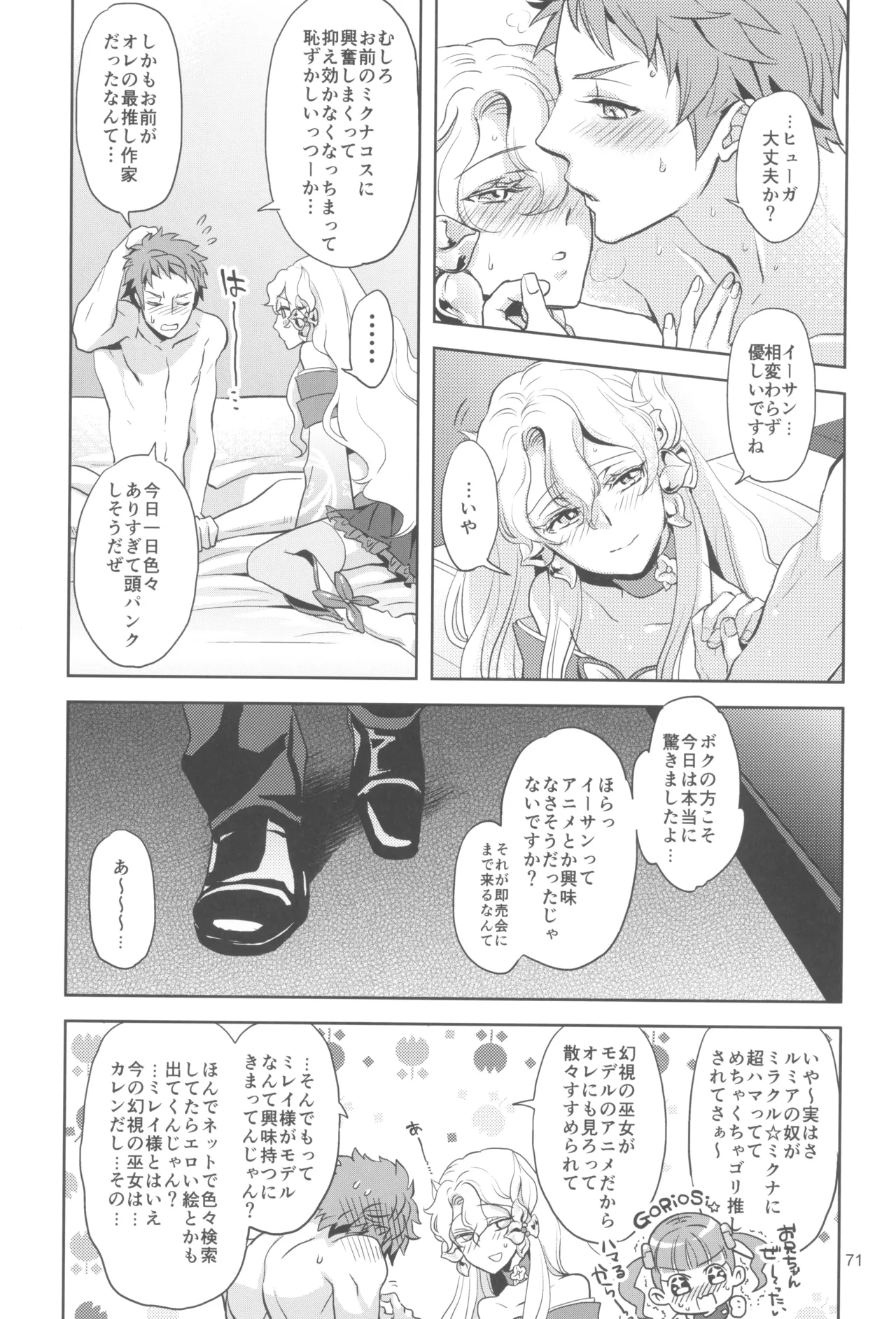 ヒューガ社長がいろんな女装させられるシリーズまとめ 再録集1 - page71