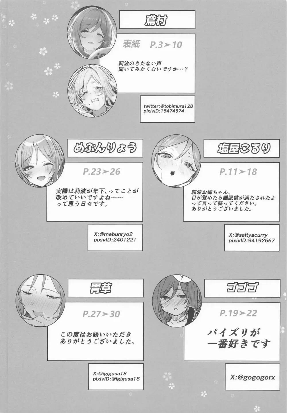 姫崎莉波ドスケベ合同誌『Hamidasy trick』 - page57