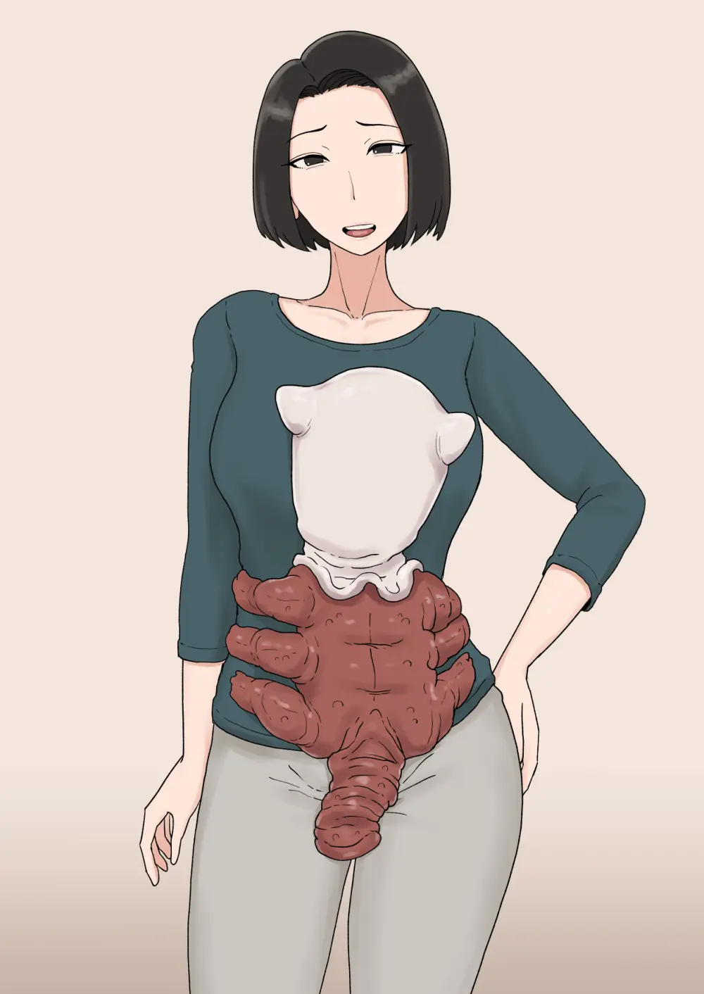 異形に愛され、堕ちる人妻 - page266