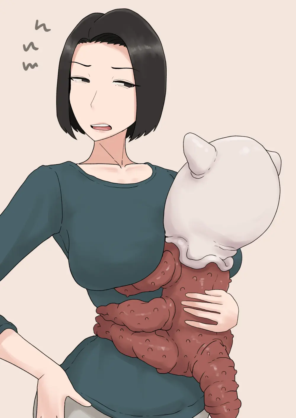 異形に愛され、堕ちる人妻 - page269