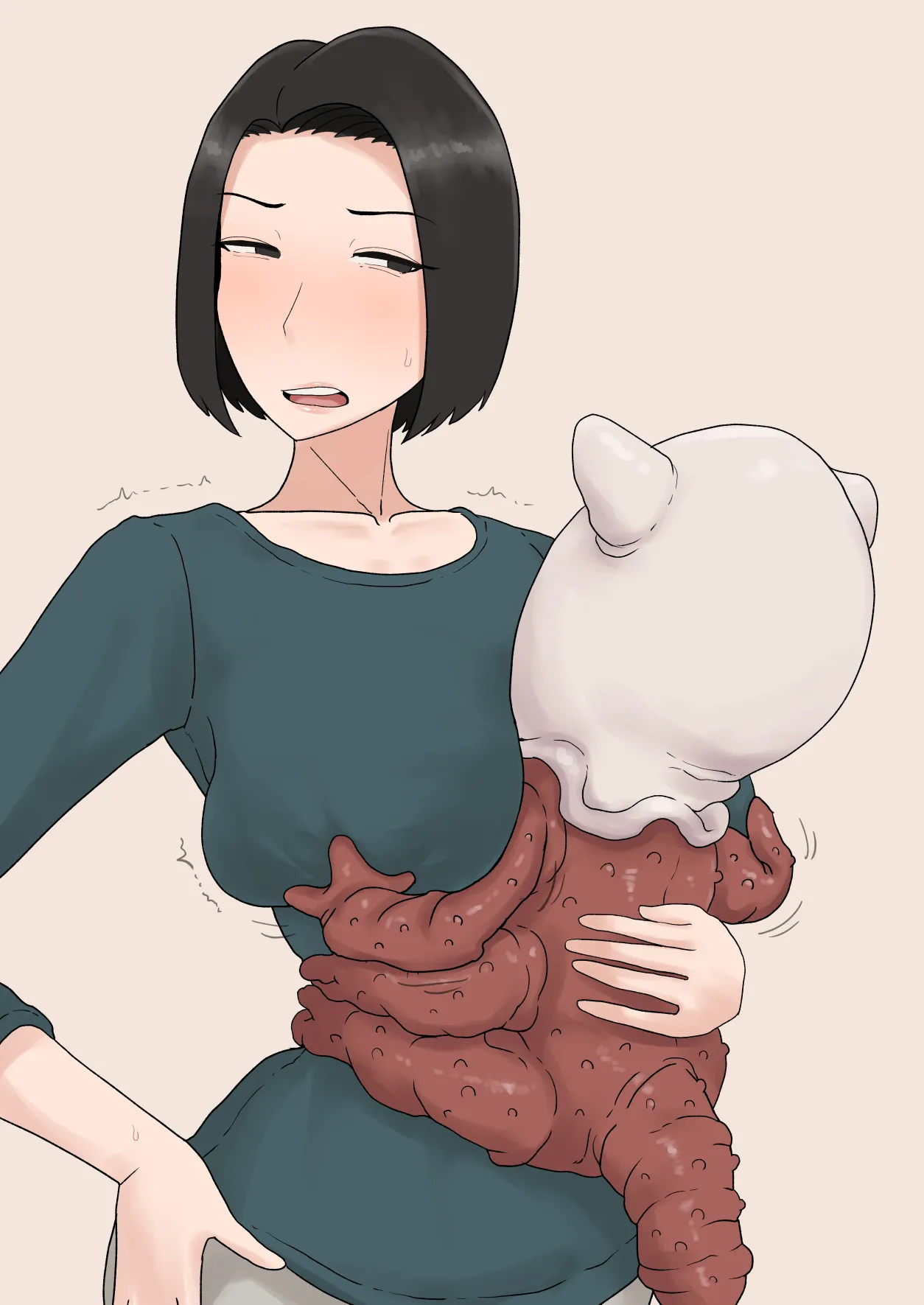 異形に愛され、堕ちる人妻 - page273