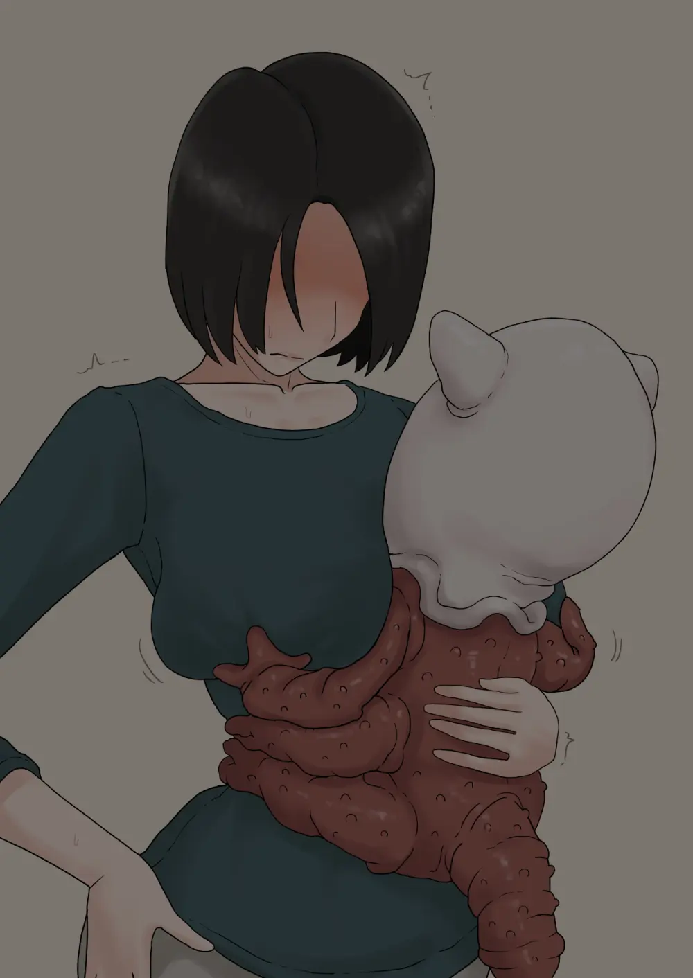 異形に愛され、堕ちる人妻 - page276