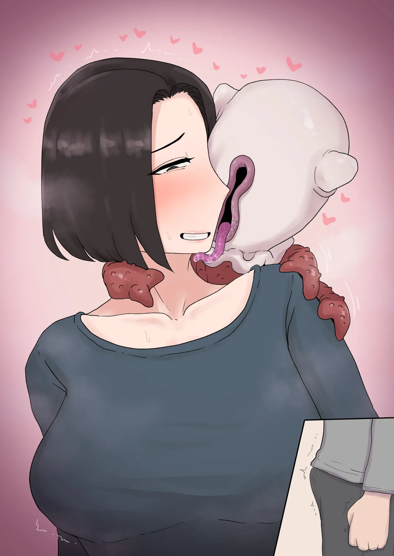 異形に愛され、堕ちる人妻 - page468