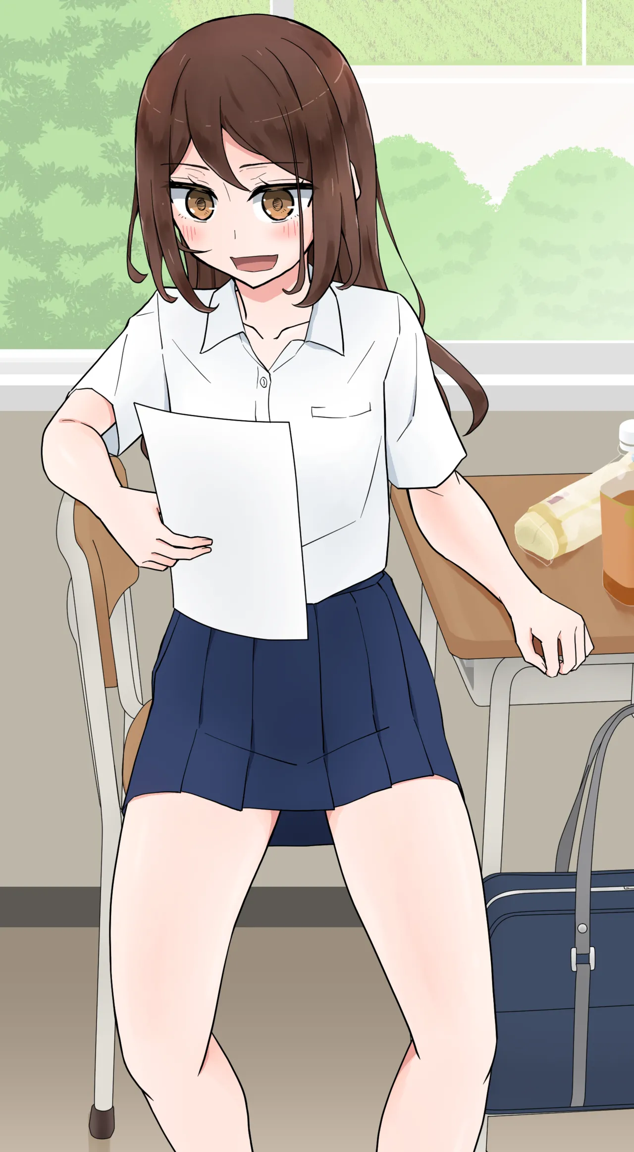 美術の補習は楽勝？ - page4