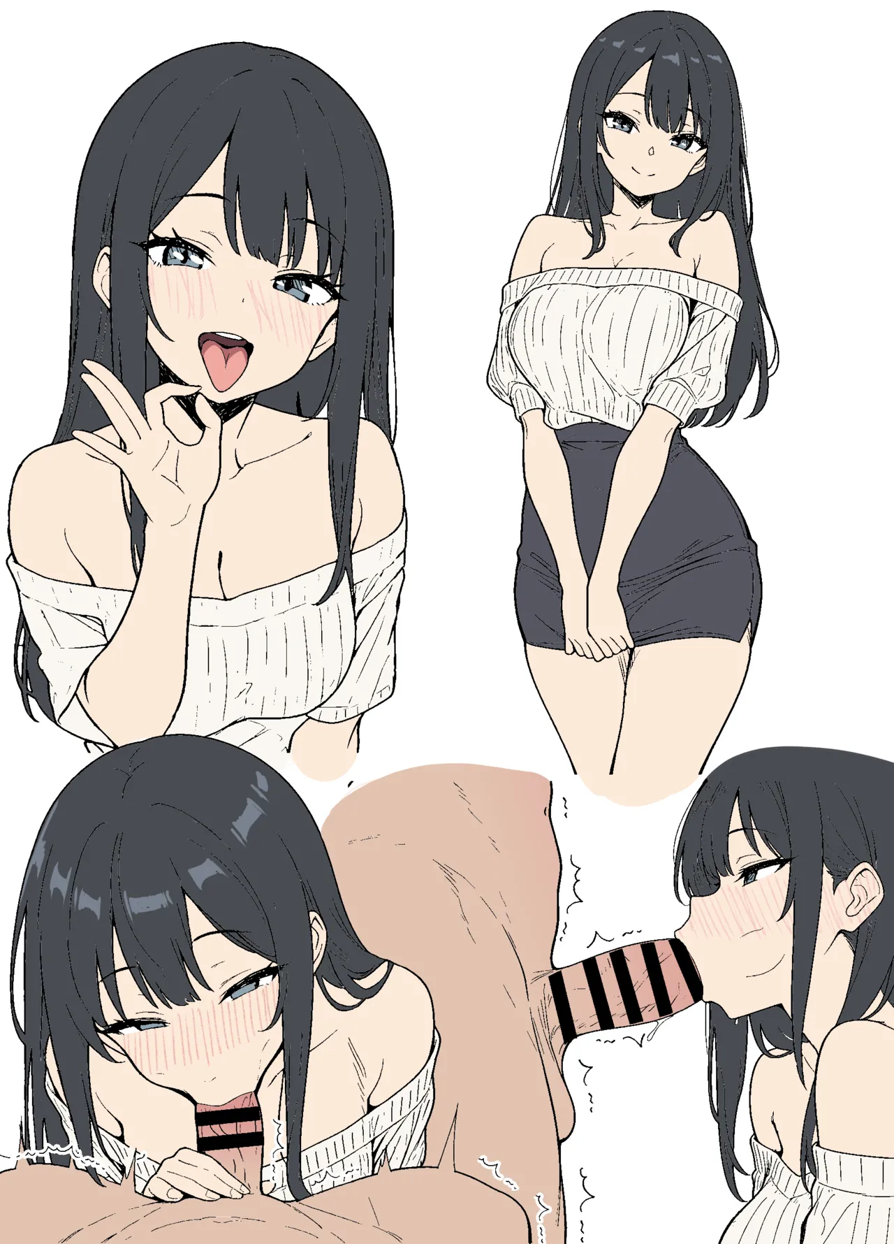 初めての風俗で優勝したときのレポ漫画 前編4P＋女の子の 設定イラスト - page7