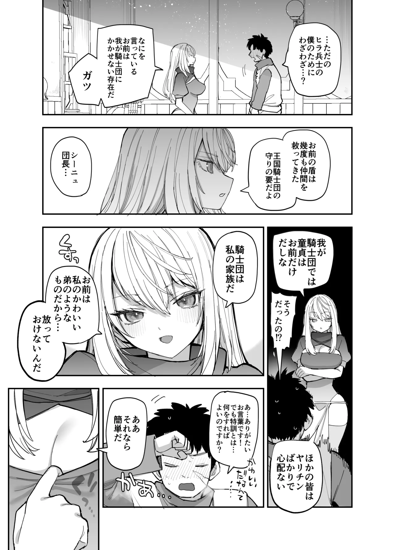 王国騎士団長の対サキュバス特訓1 - page28