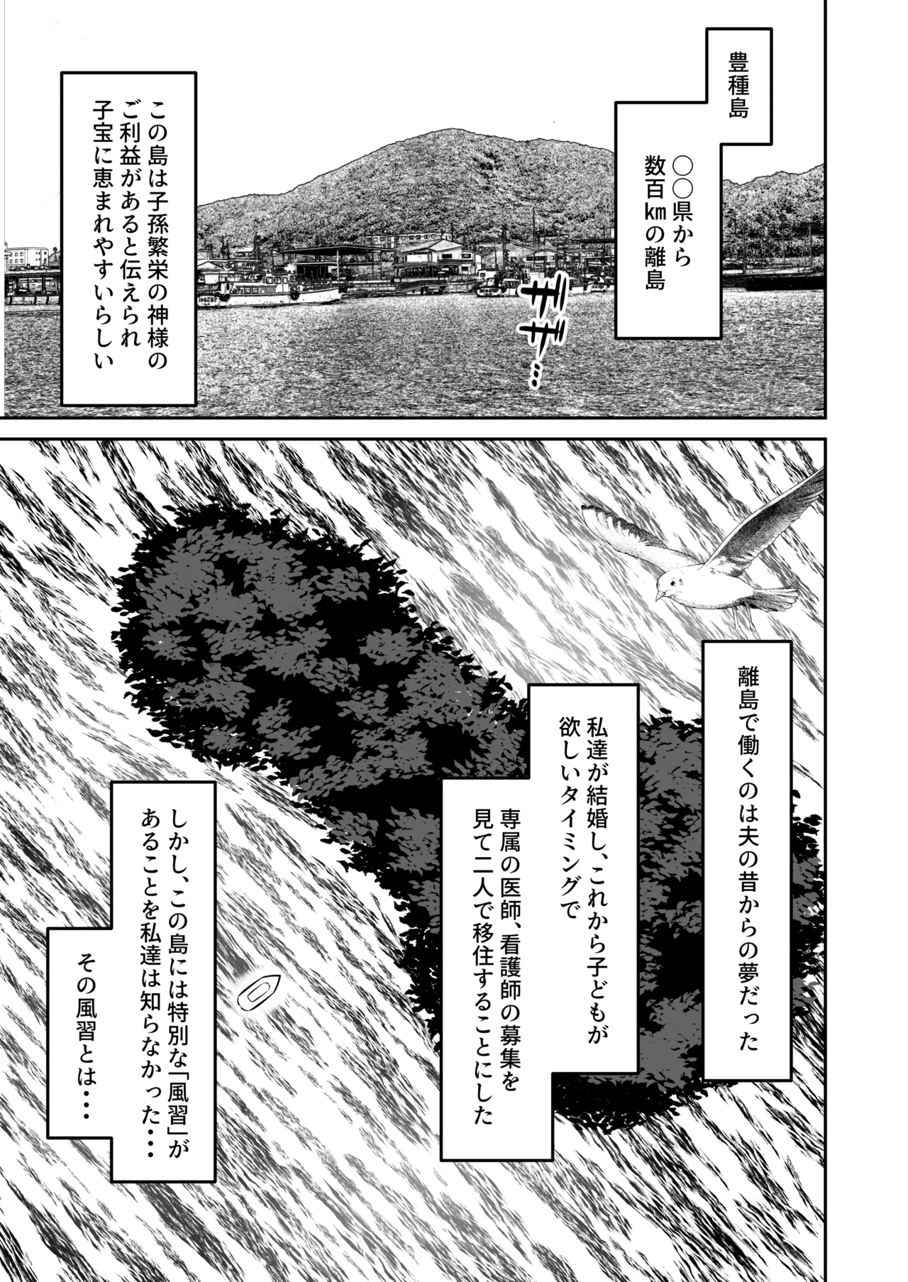 淫習島の看護師は島民の子種を孕む - page2