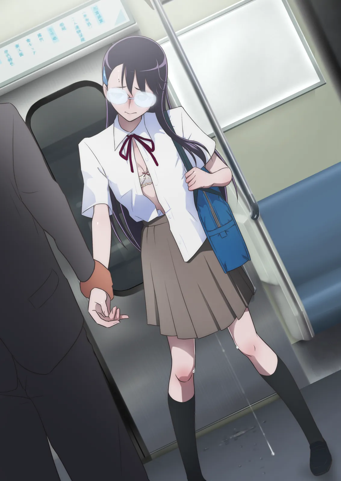 絶頂に耐える一輪の花 ～痴漢電車編～ - page17