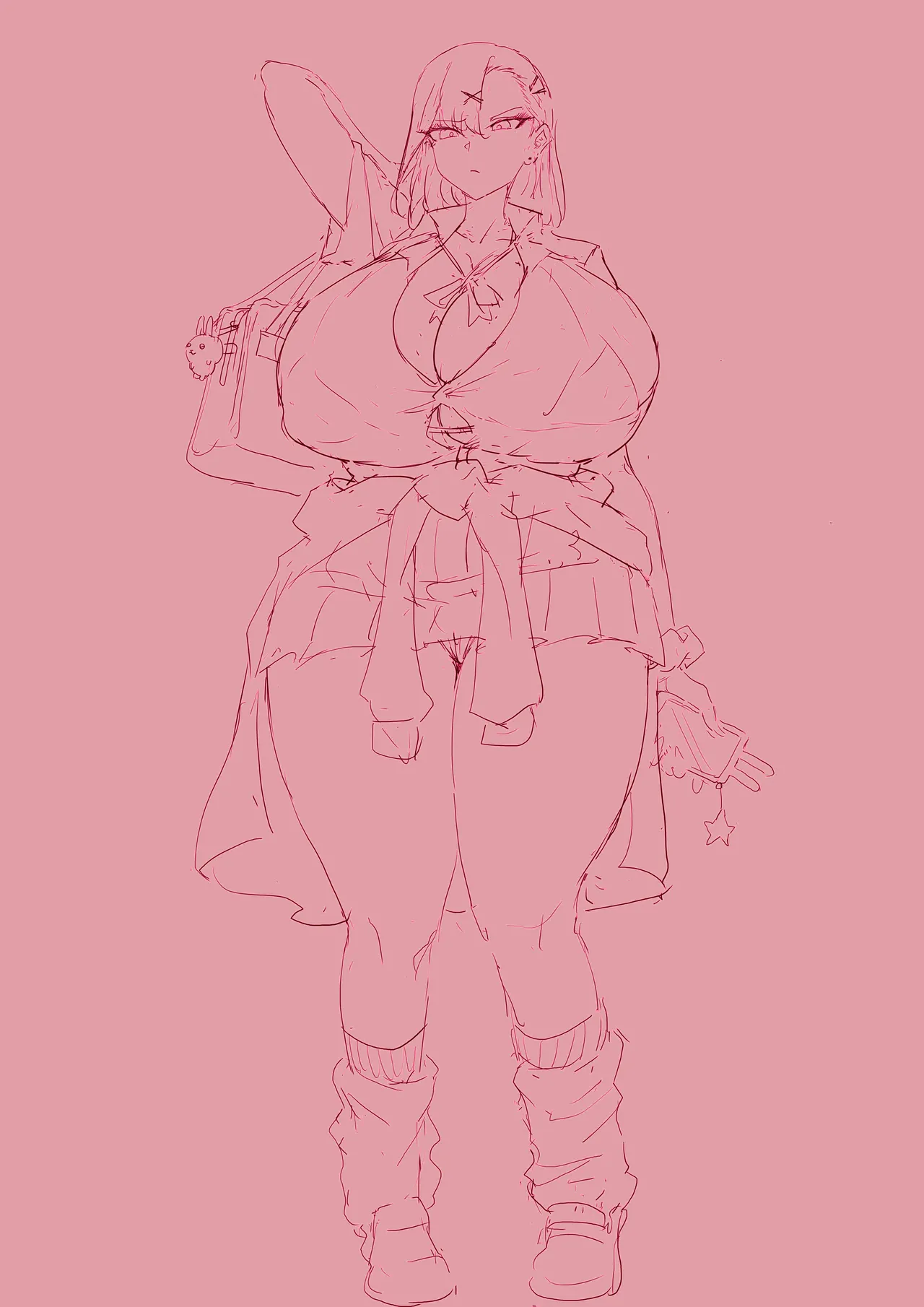 爆乳ギャルのカクシゴト - page2