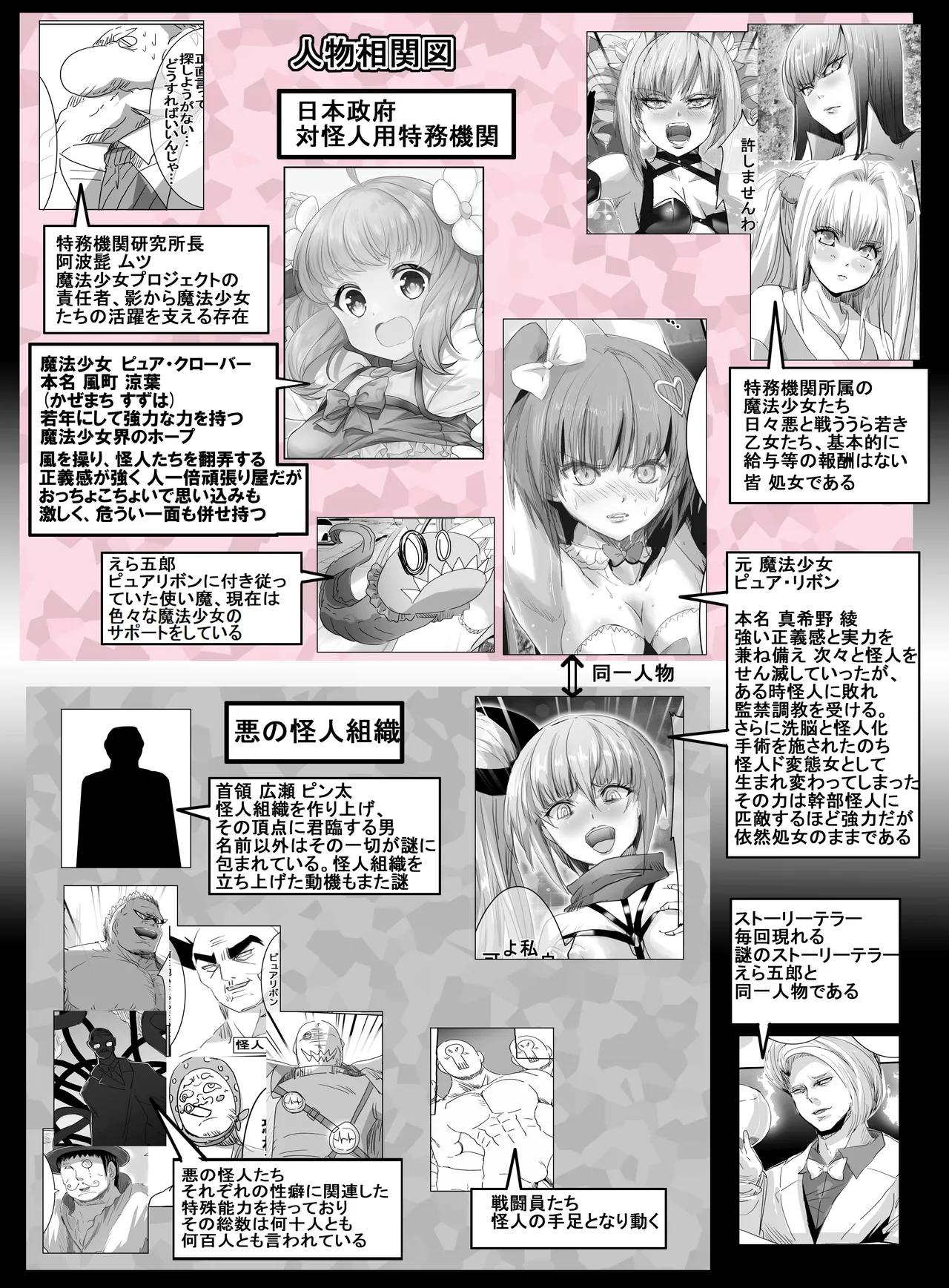 魔法少女VS全自動わからせ機 - page4