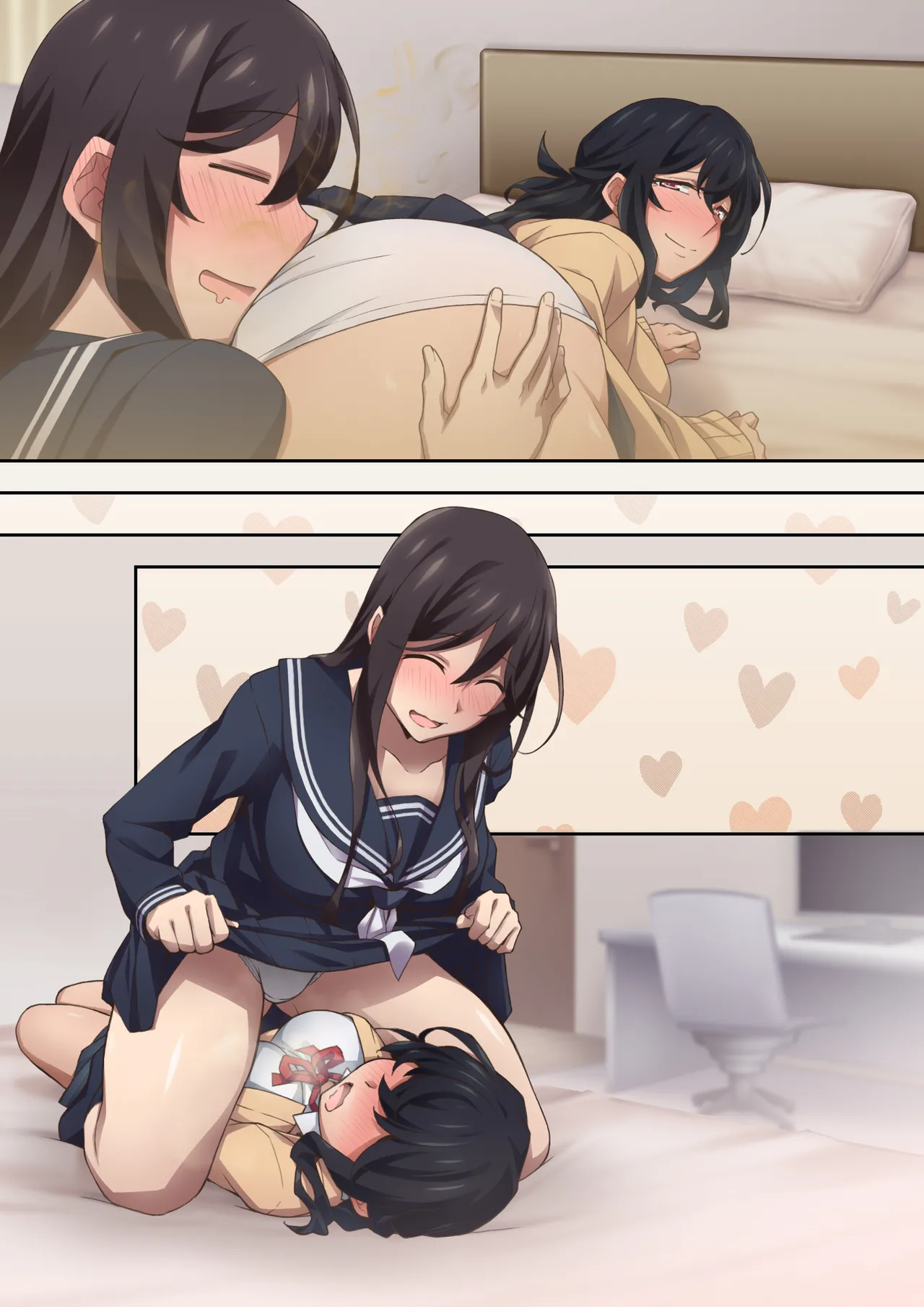 実はオナラプレイが趣味のSな友達同士が嗅がせ合ってみたら沼った件 - page54