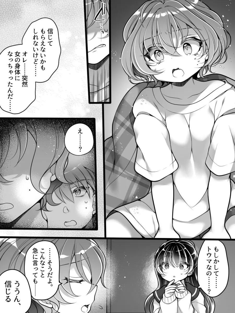 フラれてすぐにメス堕ち！?～女の子になった途端に一度フられたはずの美少女からグイグイ迫られる話～ - page8
