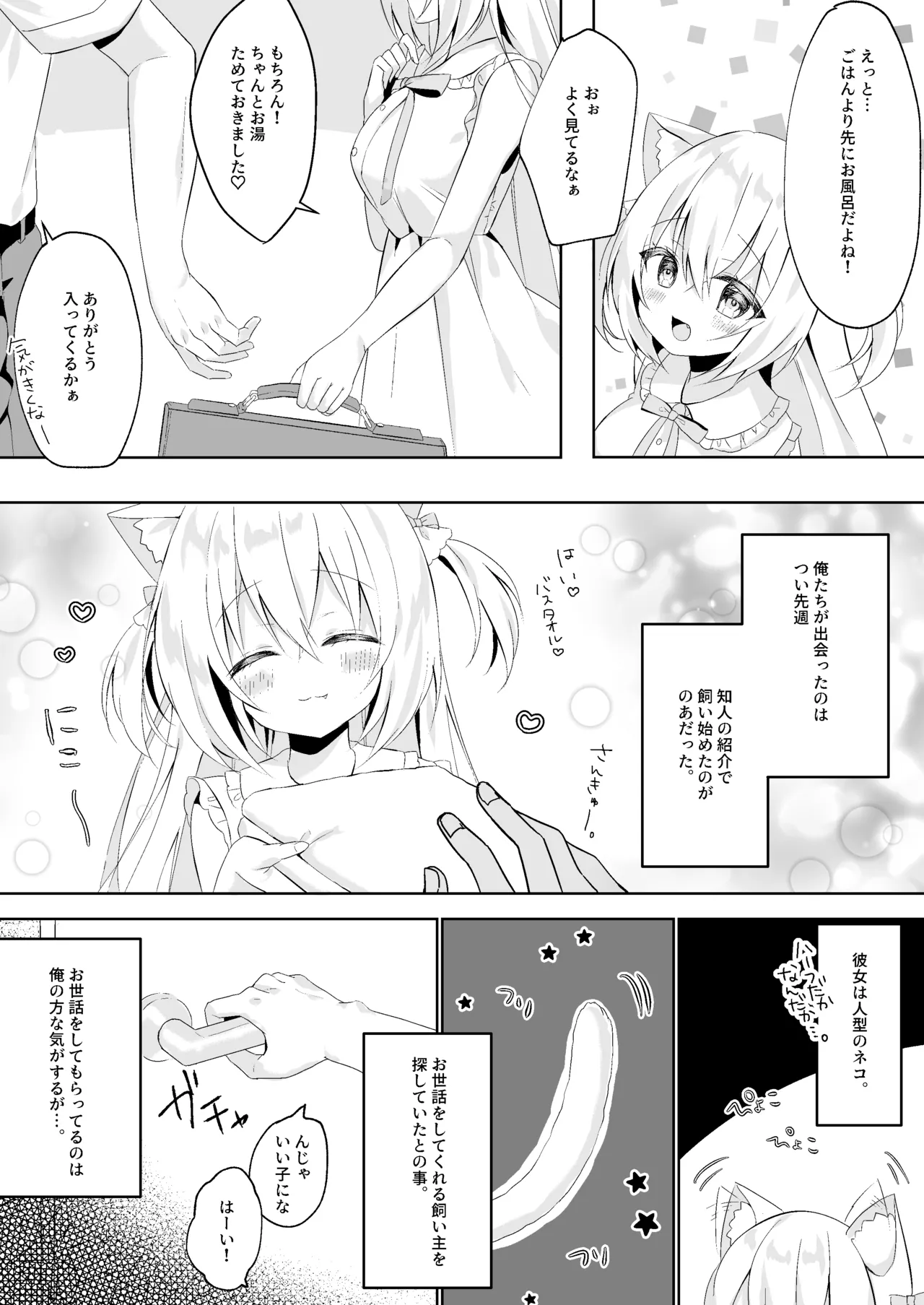 発情ネコのお世話の仕方1〜2総集編 - page3