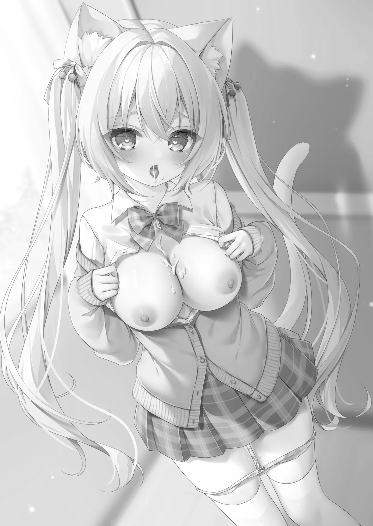 発情ネコのお世話の仕方3〜チェリー編保健室で誘惑発情H〜 - page2