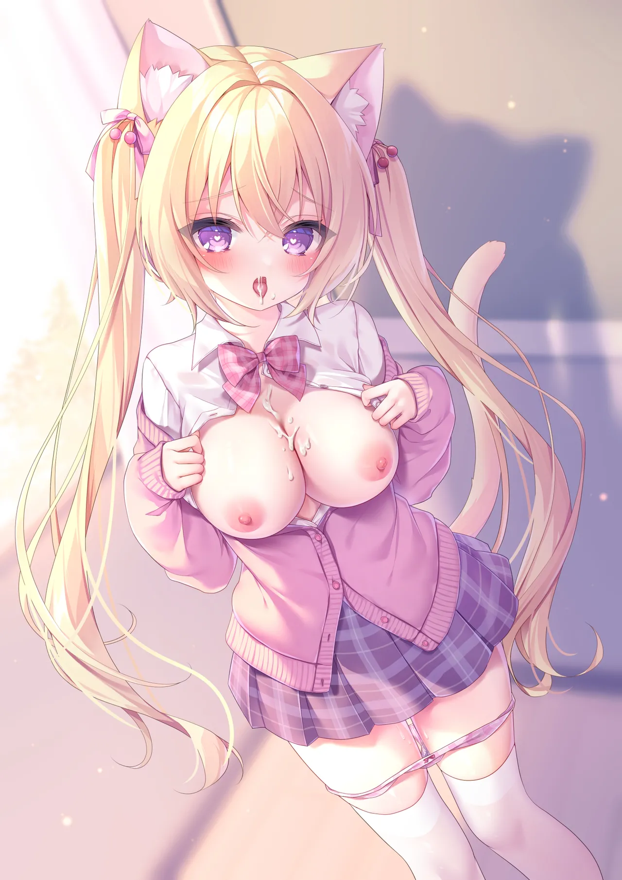 発情ネコのお世話の仕方3〜チェリー編保健室で誘惑発情H〜 - page24