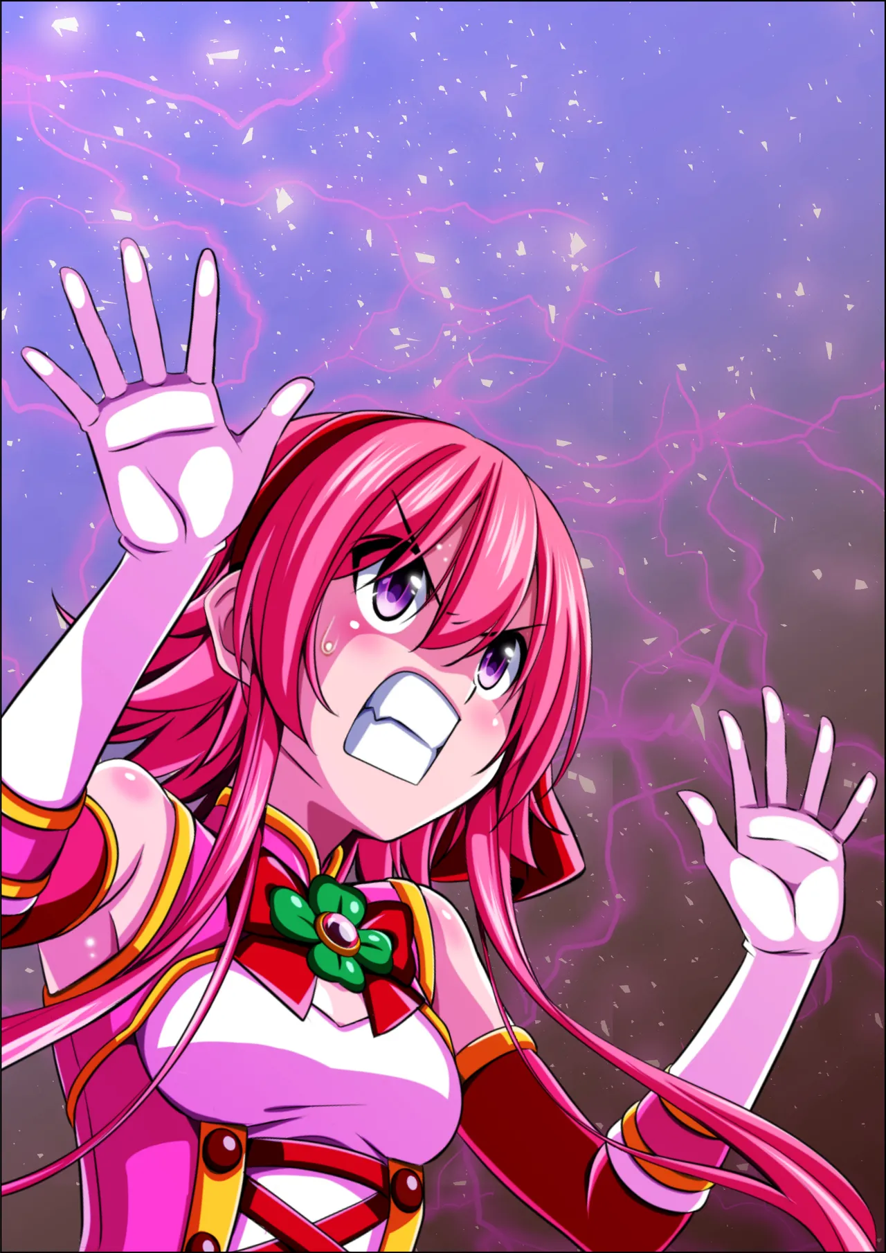 四葉の戦姫クローバーローゼ ボイスコミック第二話（特典② 描き下ろしおまけイラスト） - page10