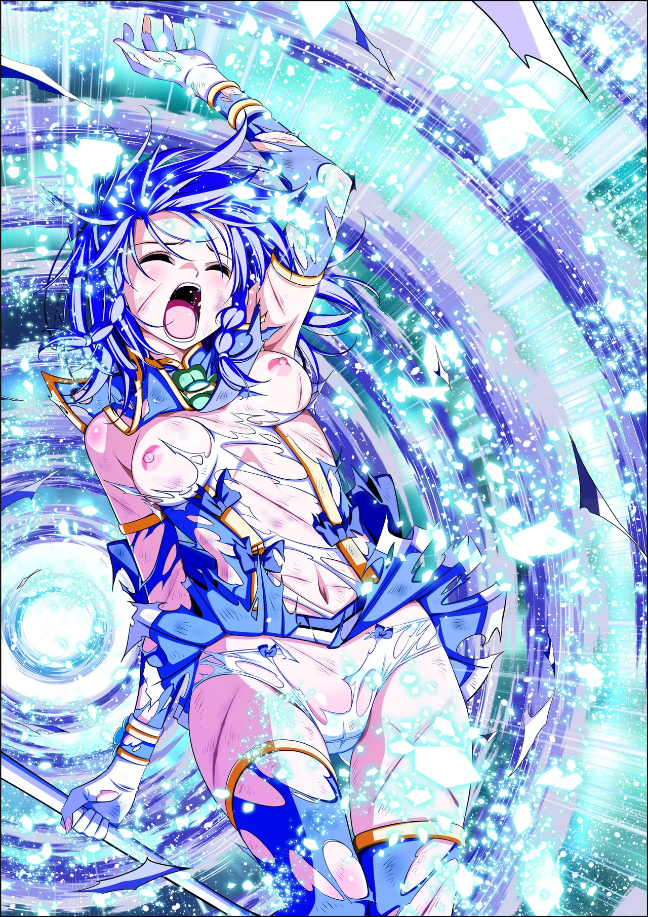 四葉の戦姫クローバーローゼ ボイスコミック第二話（特典② 描き下ろしおまけイラスト） - page2