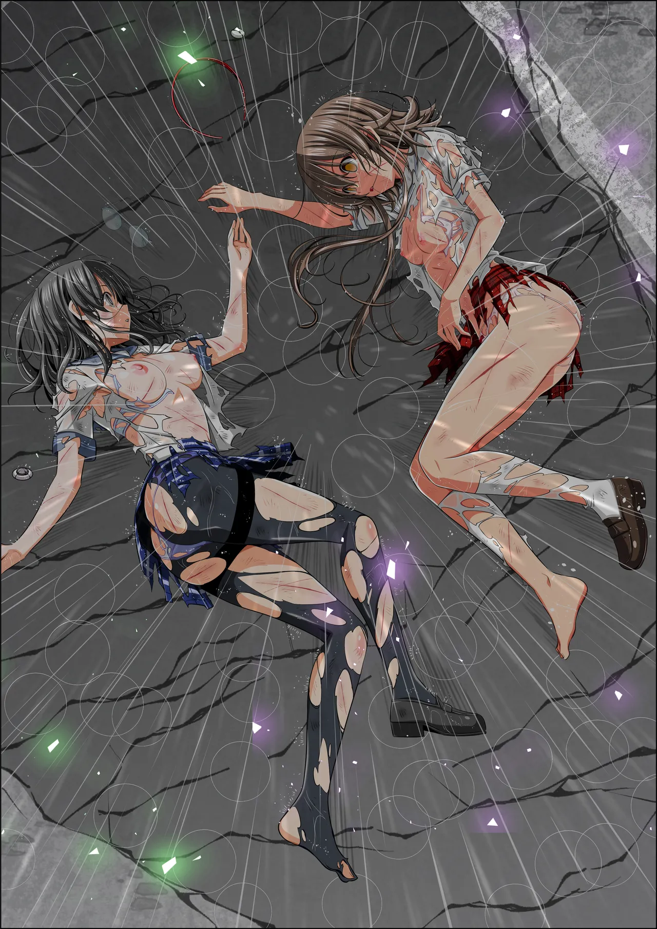 四葉の戦姫クローバーローゼ ボイスコミック第二話（特典② 描き下ろしおまけイラスト） - page6