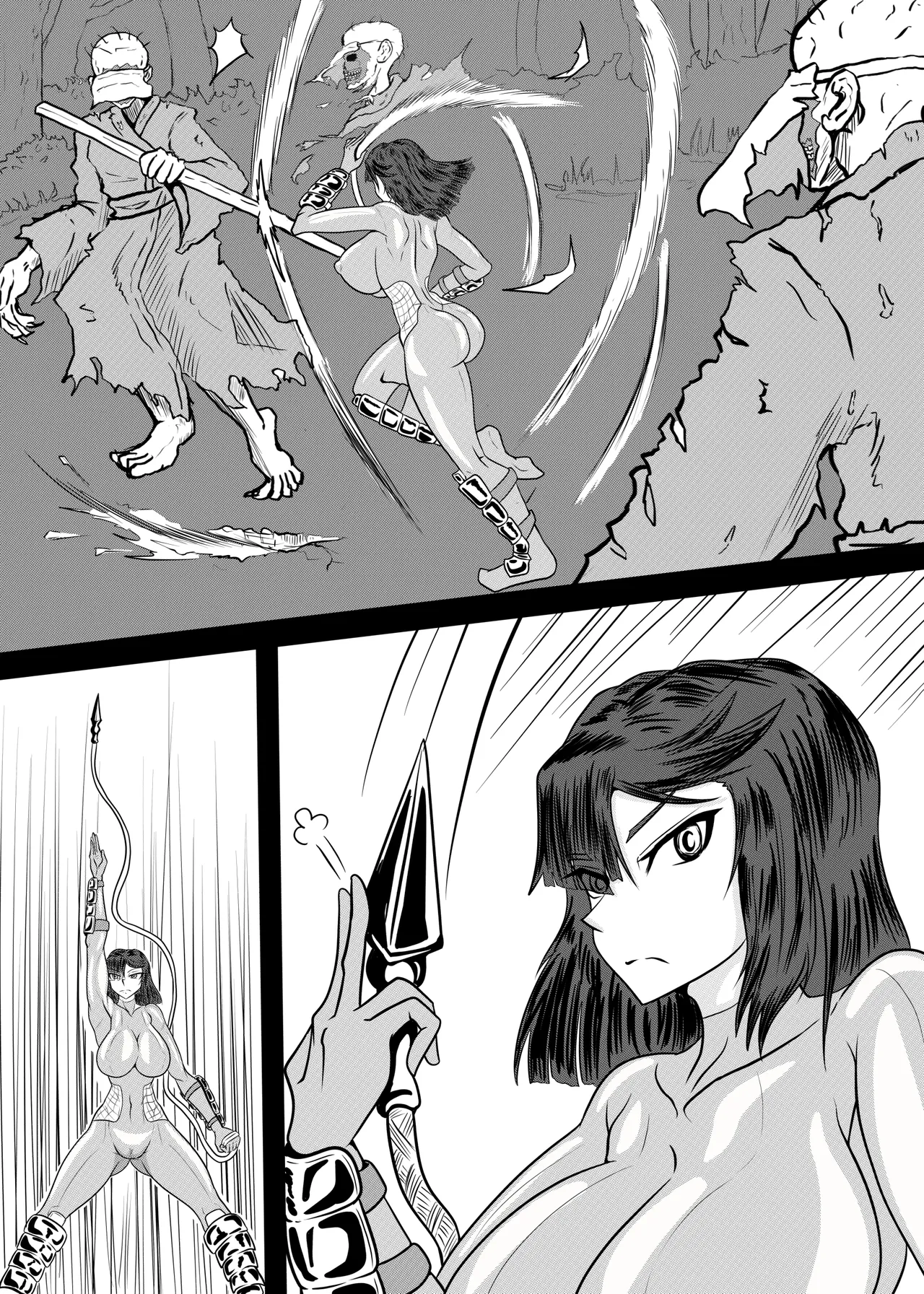 禍津姫の巫女VS7人ミサキ - page6