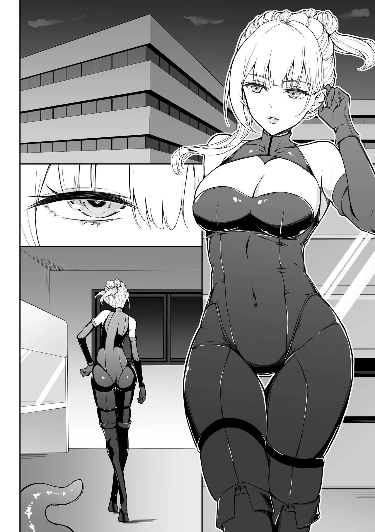 女スパイ辱 復讐の触手 - page119