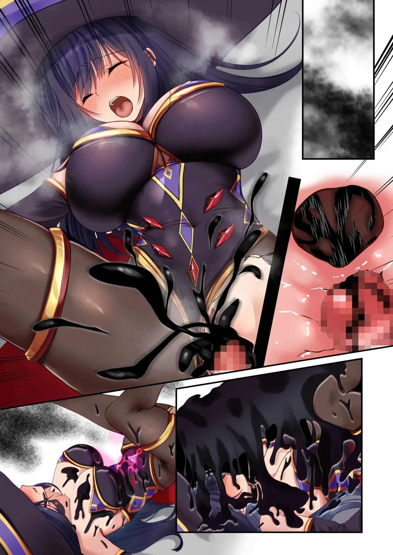 魔法少女セイントリリィ・暗夜 ～魔法少女が敵怪人に憑依されて快楽に染まるまで～ - page147