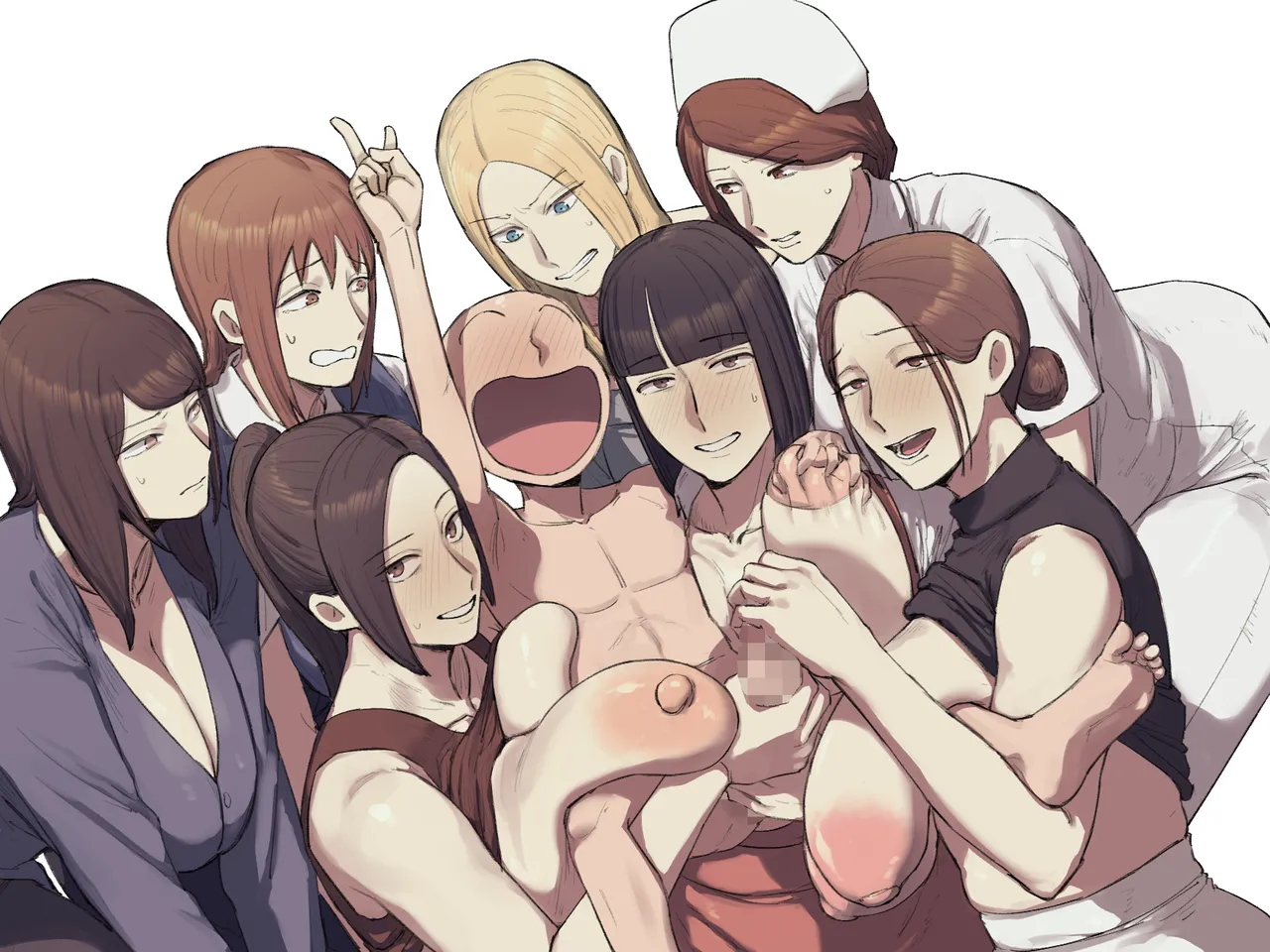 【フルカラー版】学校の長乳七不思議に一目惚れ!【前編】 - page2