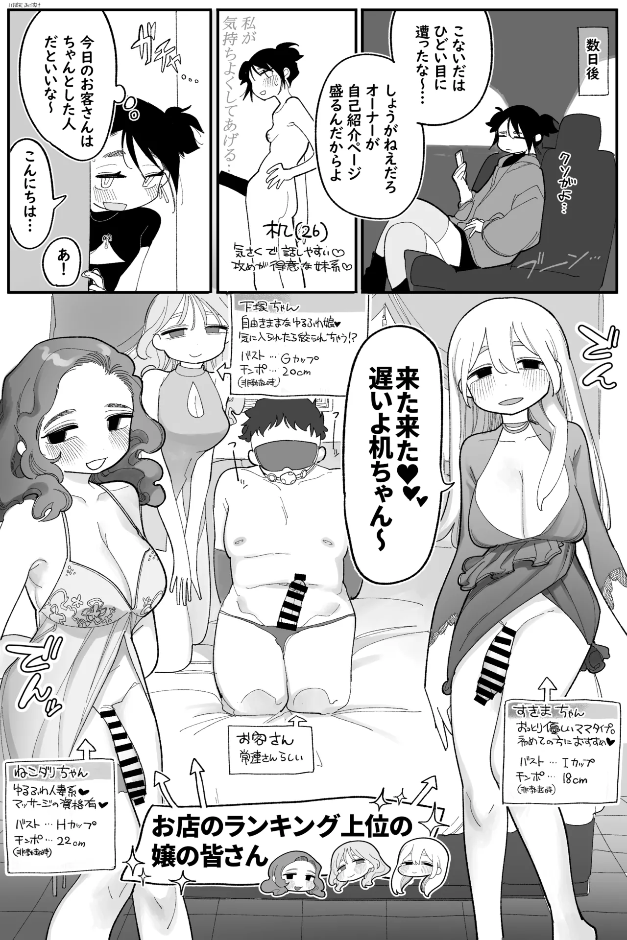 攻め希望！負けてばかりのふたなり風俗嬢 完全版 - page5